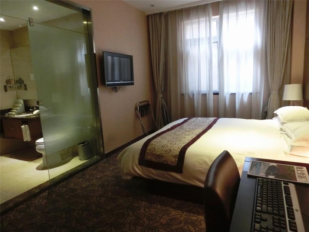 Shanghai Baron Business Bund Hotel Exterior foto